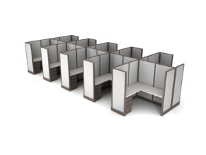 Buy new 6x6 10pack cluster by KUL at Office Furniture Outlet - Orlando